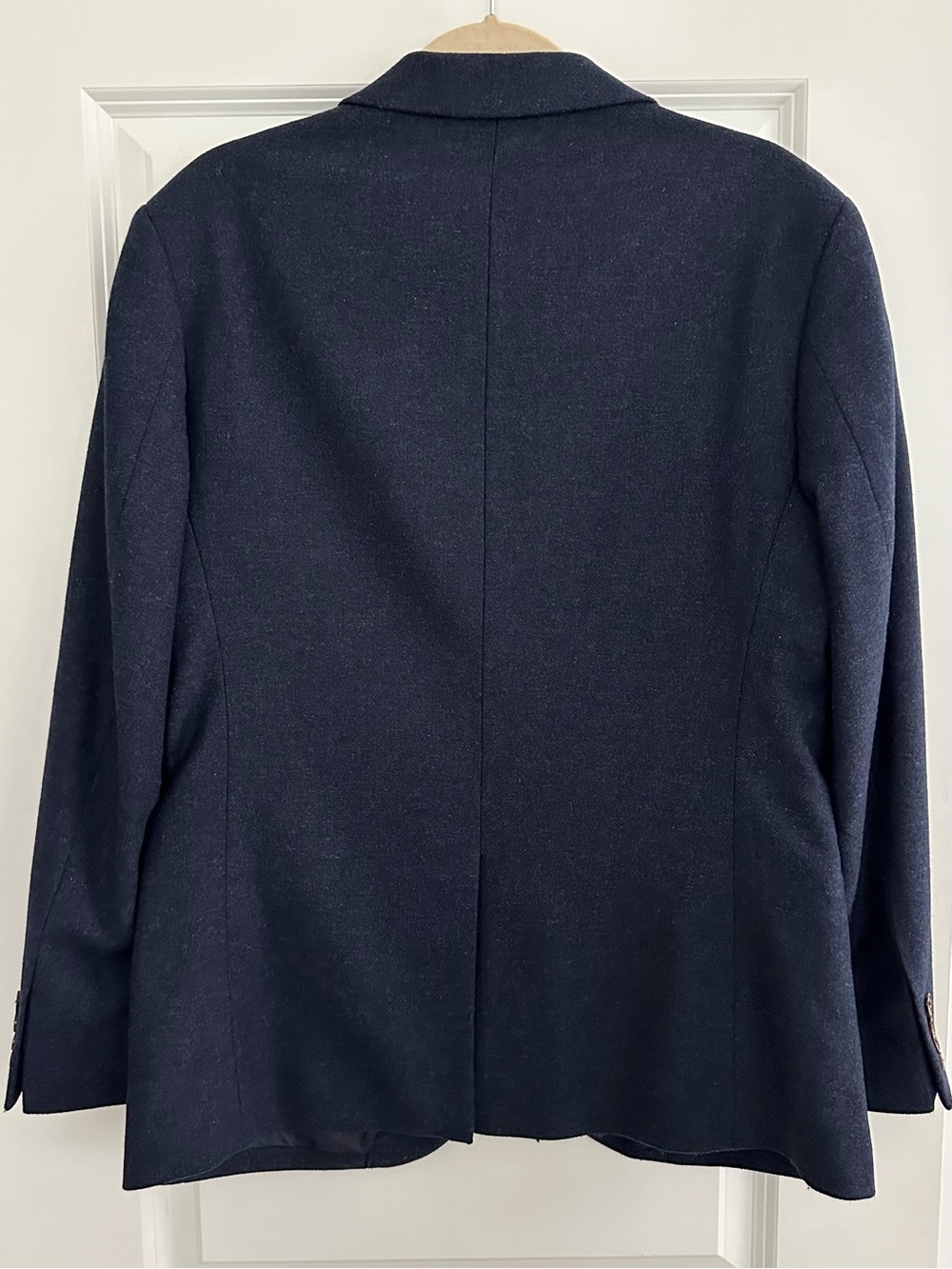 J. Crew Wool Thompson Blazer in Navy Blue - Fall / Office / Tailored - Picture 9 of 15